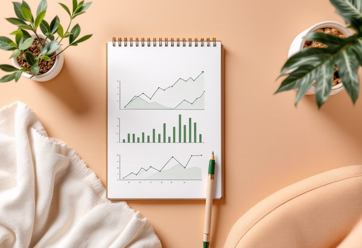 image of writing on notepad (for a financial advisor)